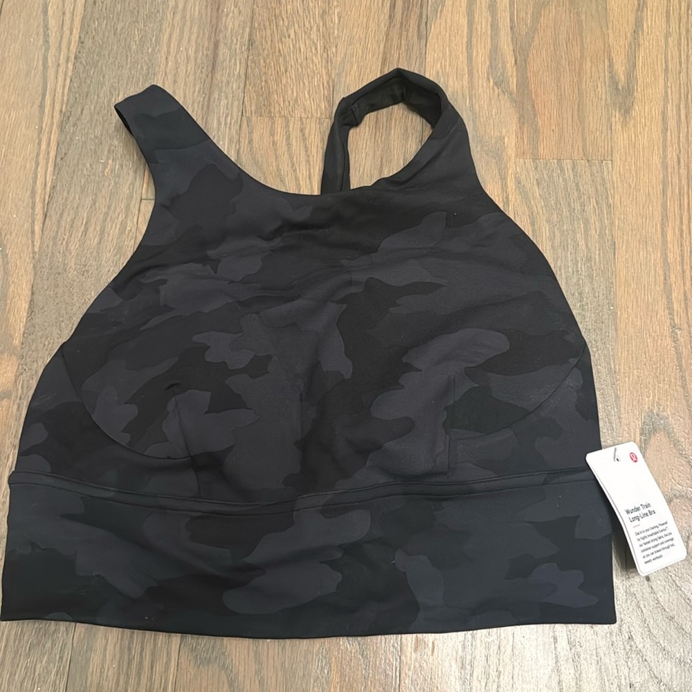NWT Lululemon Wunder Train Long-Line Bra